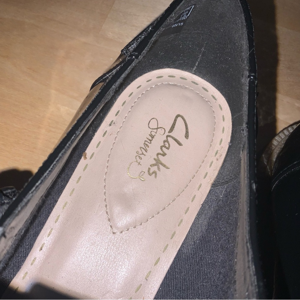 mary jane clark’s womens 9.5 eu 41 black like‎ new - Picture 9 of 11